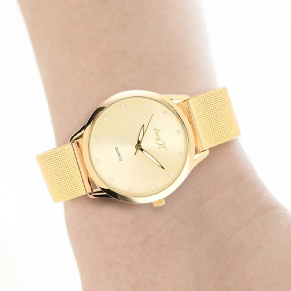 Lucy K Bracelet Watch with Mesh Strap